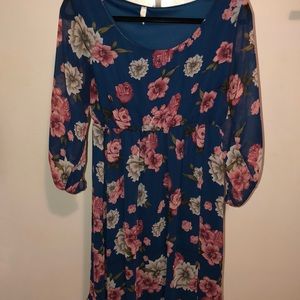 Pink Blush Maternity Dress